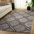 Oldroyd Hand Tufted Wool Geometric Rug-22531677