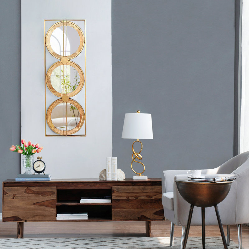 Miroir mural, miroir à cadre rectangulaire pour la maison