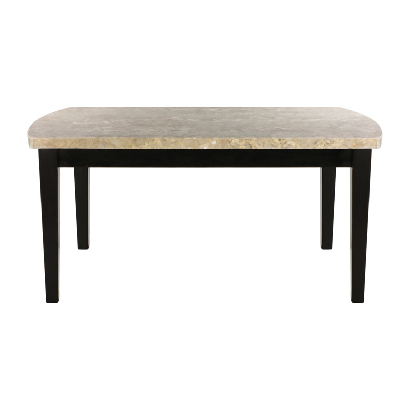 Table de salle à manger en bois véritable Frash