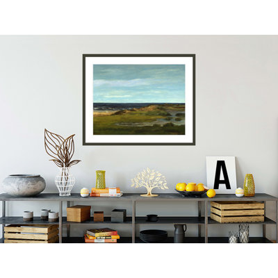 «Seascape» par Gustave Courbet, impression giclée sur cadre