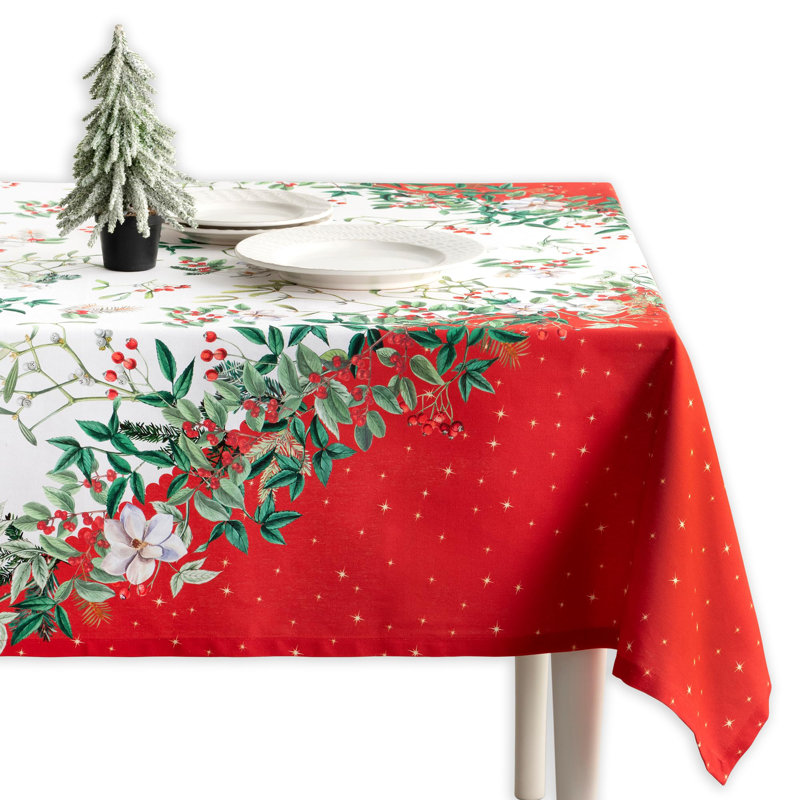 Maison d'Hermine Noel 100% Cotton Tablecloth - 70" x 140"