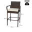 Tabouret 30 "avec coussin-1427732825