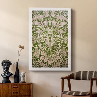 Vintage Abstract Print XXXVII -Custom Wrapped Gallery Cavas