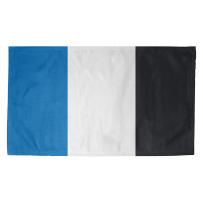 Tapis à rayures bleu/ardoise