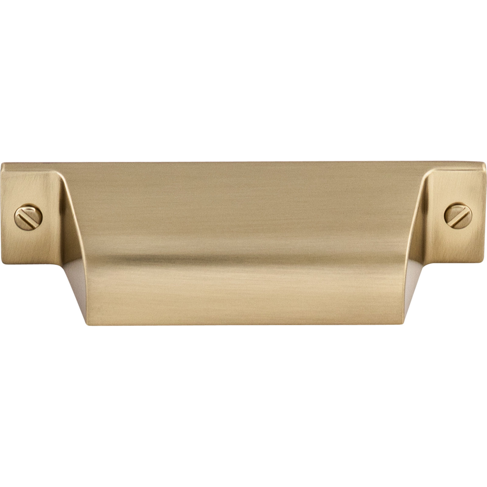 Channing Cup Bin Cabinet Pull, 2 3/4" Center to Center, Honey Bronze