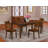 Lockmoor 6 - Person Solid Wood Top Four Leg Dining Set-20548997-127273673