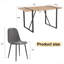 Ensemble de table et chaises, chaises d'appoint rembourrées-1942653127
