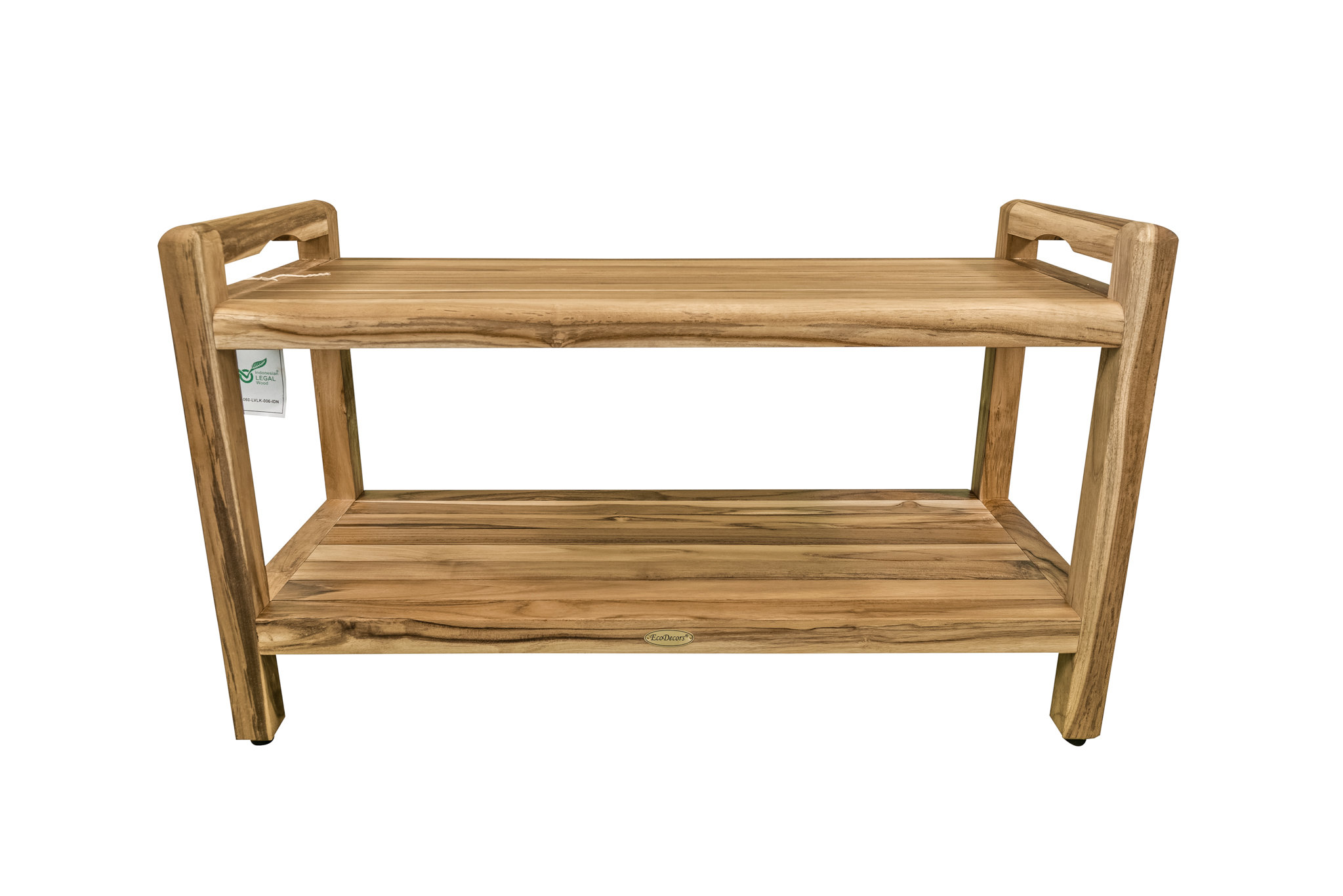 Earthy Teak Classic Teak Shower Bench