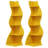 2Pcs 5-Tier Corner Shelf Bookshelf Bookcase For Living Room-976525742-979723163