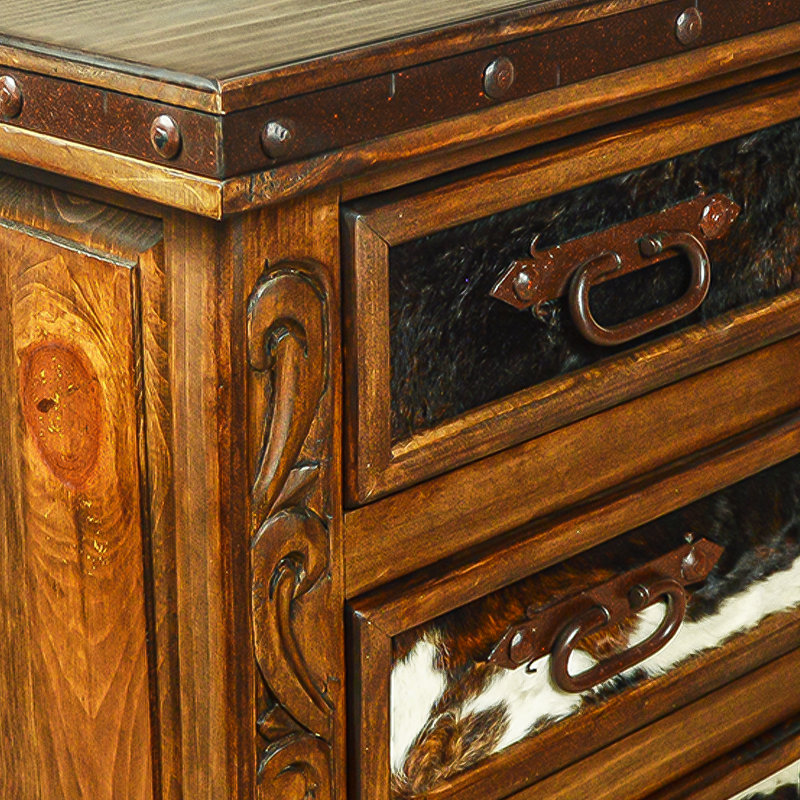 Cimarron Hide Nightstand
