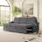 Sylvanis Convertible Sleeper Sofa with Reversible Chaise-1289598354