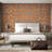 Embroidered Pine Tree Wallpaper-425736736