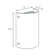 Capio Solid Wood LED Flush Mounted Sconce