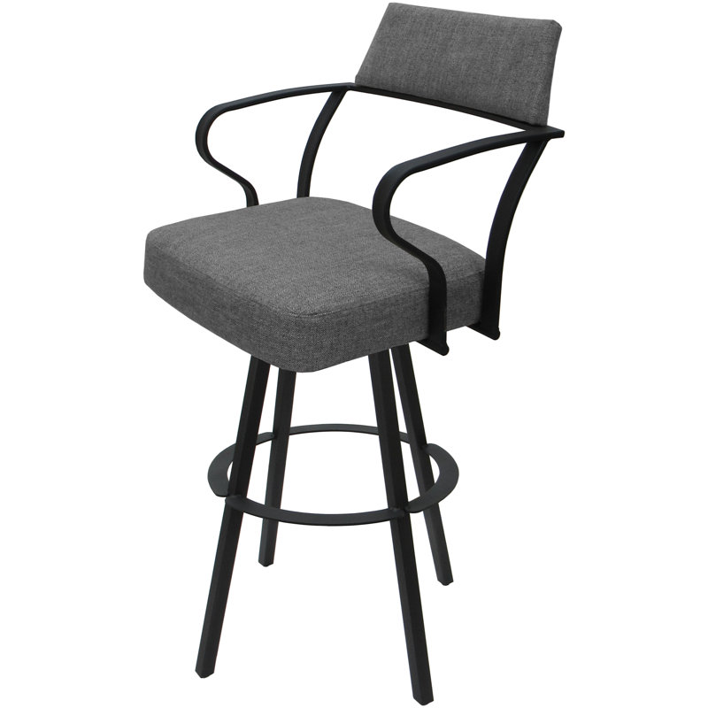 Cahit Mojave, White, Mojave Gray, Extra Tall (34" Seat Height)