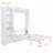Multi-function Murphy Bed Wall Bed with Shelves-700403578