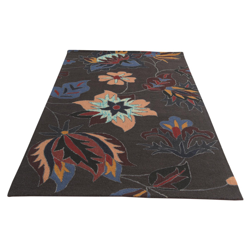 Tapis gris foncé Johansson