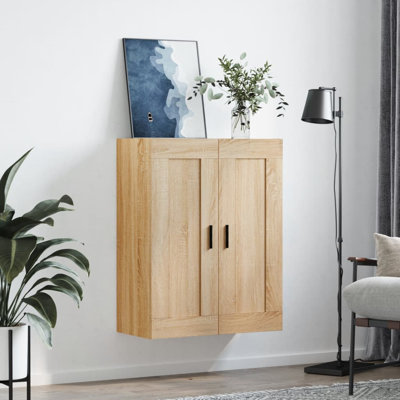 This wall mounted cabinet with an elegant design makes a timeless addition to your interior decor.