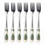 Spode Christmas Tree Pastry Forks 6"