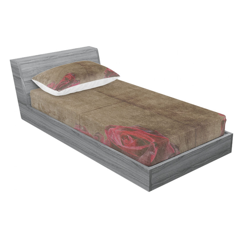 Microfiber Sheet Set, Twin XL Sheet Set with Fitted Sheet