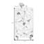 Armoire moderne à motif floral