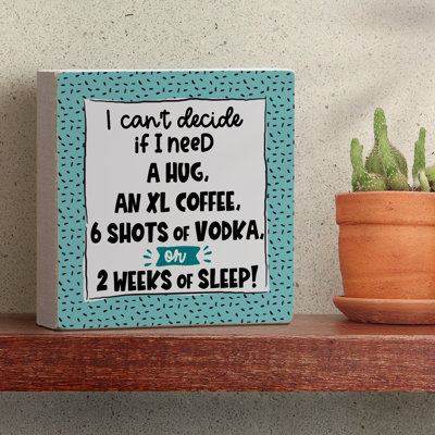 Text & Numbers Box Signs & Plaques