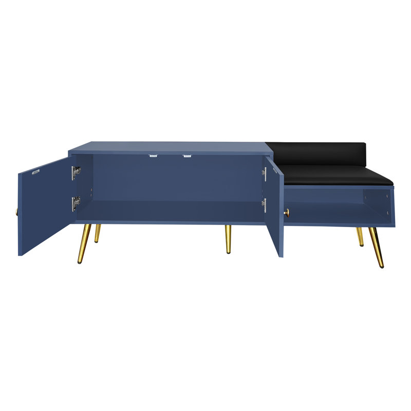 Banc de rangement pour chaussures polyvalent