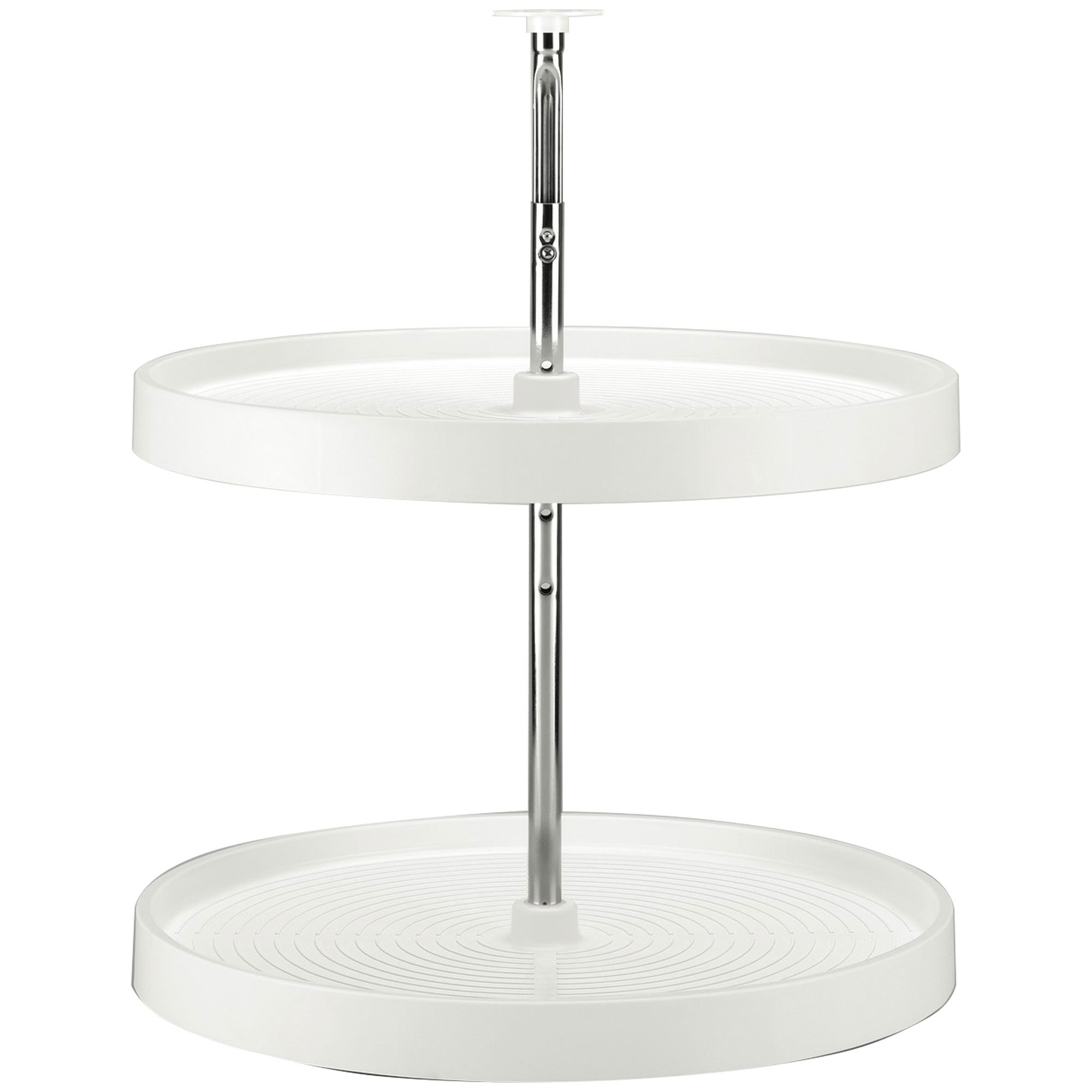 Rev-A-Shelf 32 Full Circle Lazy Susan 2-Shelf Set (White)