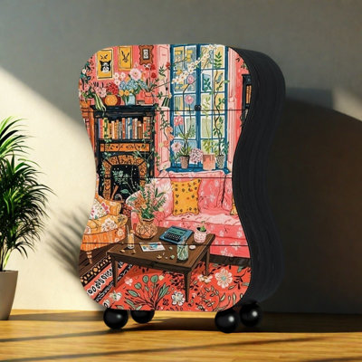 Modern Four  Drawer Storage Accent Chest