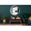 Huldar Glass Flat Wall Mirror