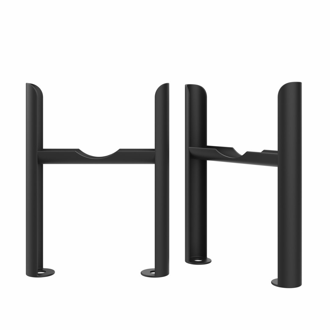 Floor Mounting legs for Traditional 4 Column Cast Iron Radiator Support Feet