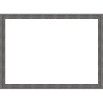 Blue Grey Rustic Framed Dry Erase Magnetic Board Organization Boards
