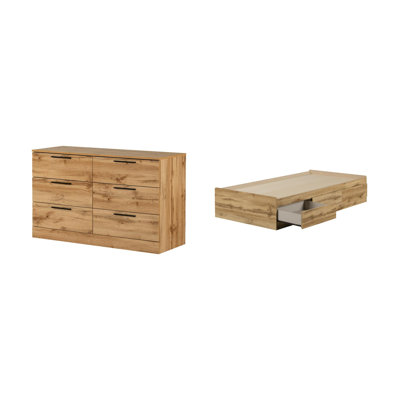 Commode lit simple Tassio Nordik