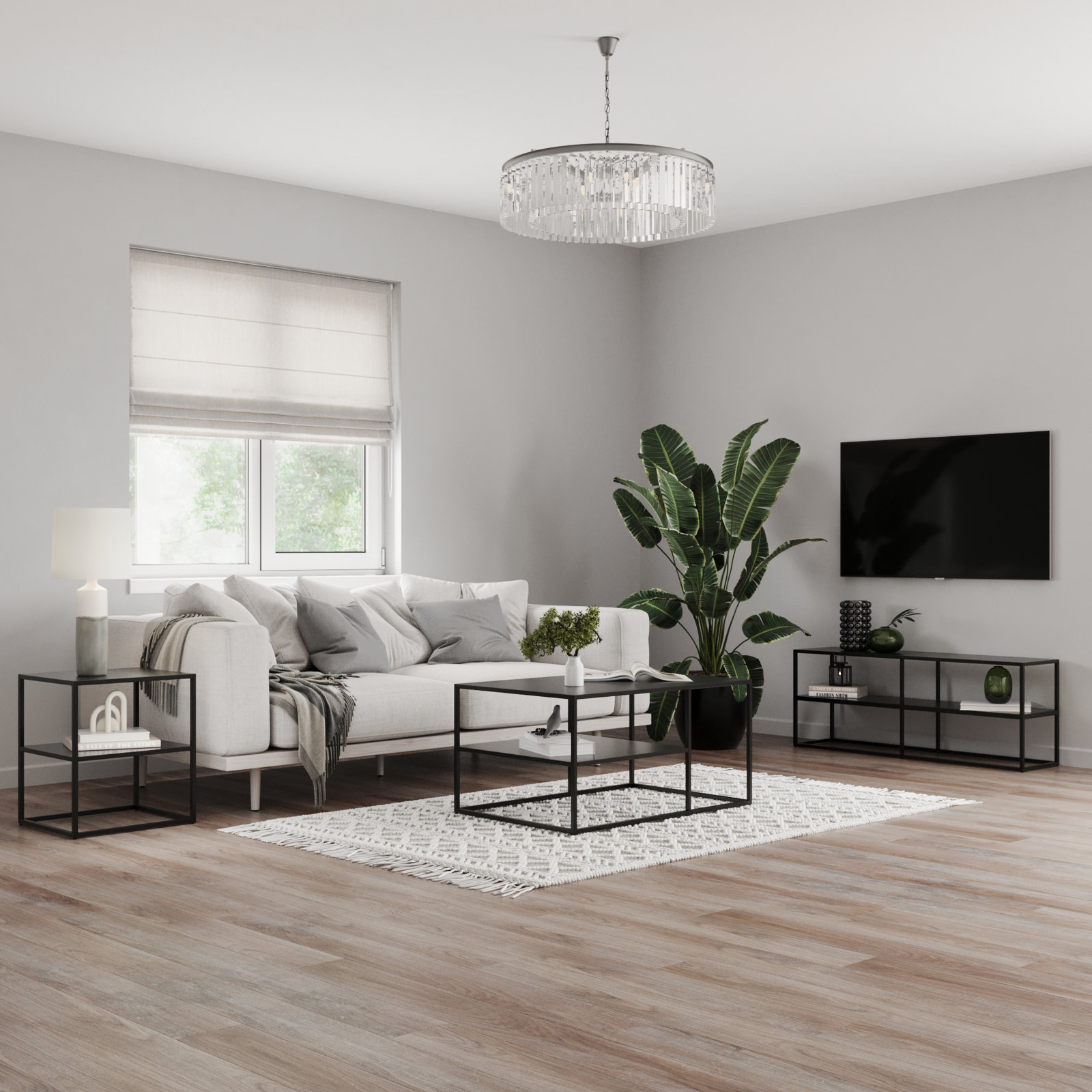 47'' Media Console