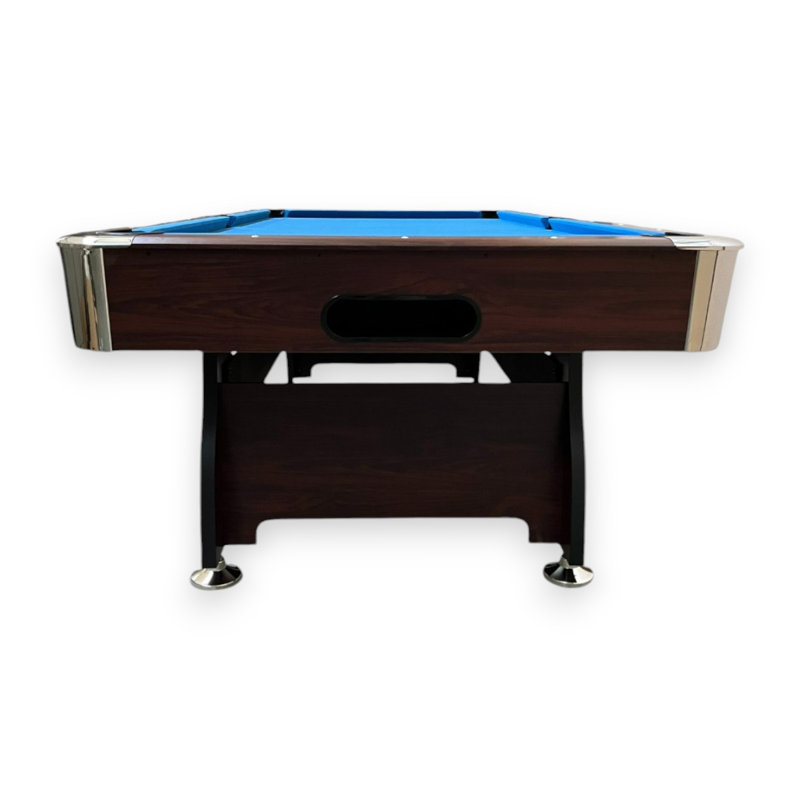 8 ft Pool Table Snooker with Accessories – Vintage, Blue
