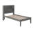 Bouldin Solid Wood Platform Bed with Bookcase-470706929-407687486