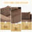 All-Foam Modular Sofa, Corduroy 3-Seater Sectional Couch, Vacuum-Compressed For Easy Delivery-432429724