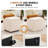 18" Upholstered Storage Ottoman Stool with Hidden Compartment-1451954921