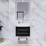 Glasgow 24'' Single Bathroom Vanity with Acrylic Top
