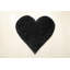 Tapis noir touffeté Vivien