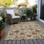 Machine Washable Indoor/Outdoor Chayil ACN1085 Ivory 1'8" x 2'6" Rug-109484080