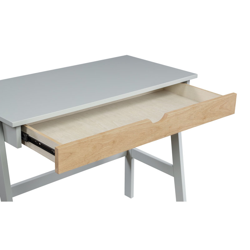 Bureau Hilton, bureau facile à assembler, Gris