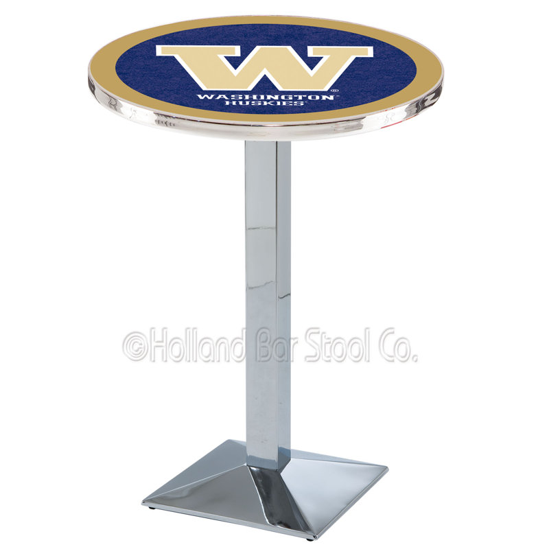 Table bistro NCAA 36 ", Chrome, Université de Washington