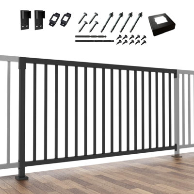 CR Fence & Rail V3 Corner Post - Exclusive For V3 Guard Rail Systems Only