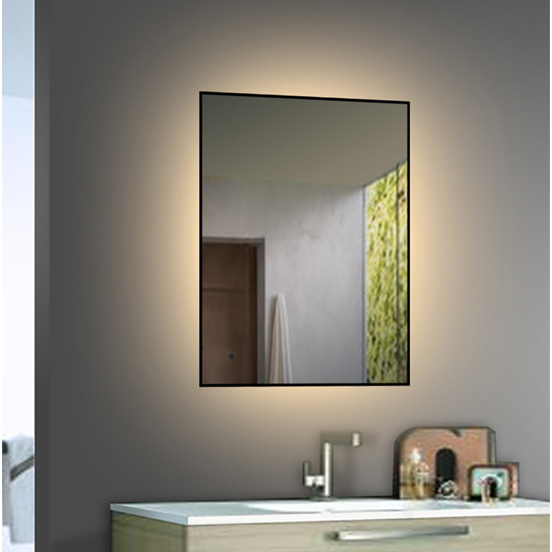 Warby Metal Flat Wall Mirror
