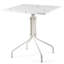 Table d'extérieur carrée L 27,5 po x l 27,5 po Jireth
