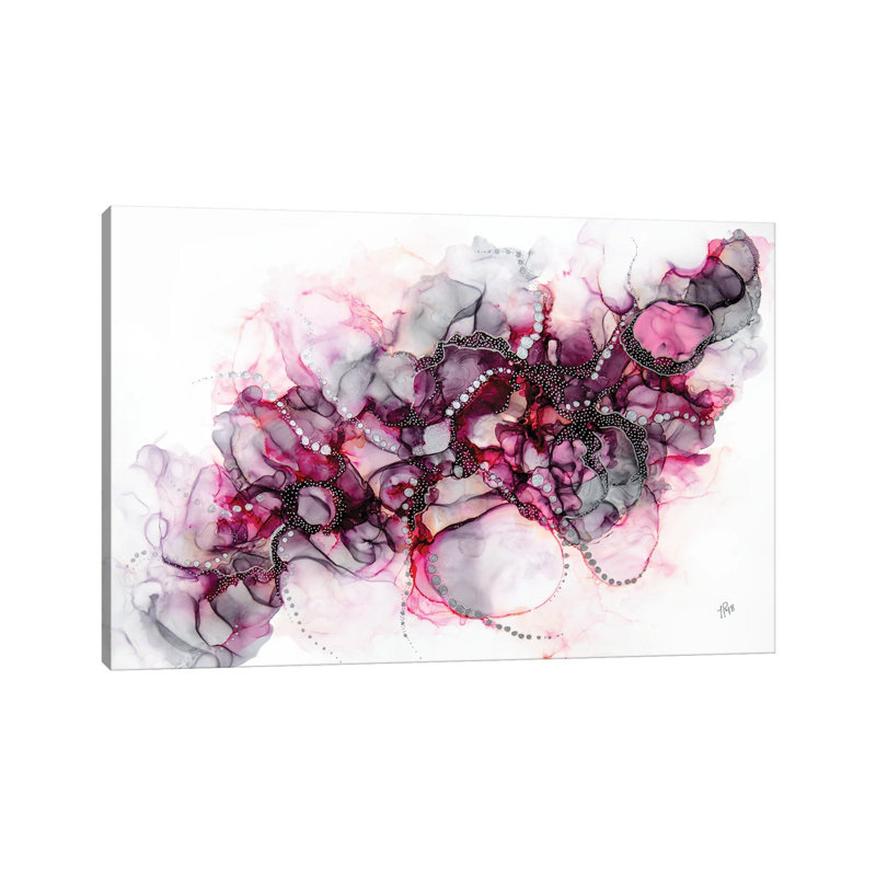 Pink Elephant In The Room by Jamie Pomeranz - Wrapped Canvas Gallery-Wrapped Canvas Giclée