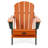 Kahn Folding Adirondack Chair with Cup Holder -903659708