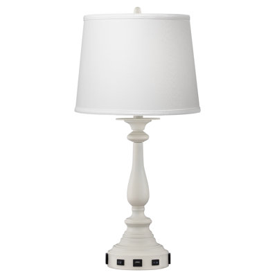 Coastal Sands Metal USB Table Lamp