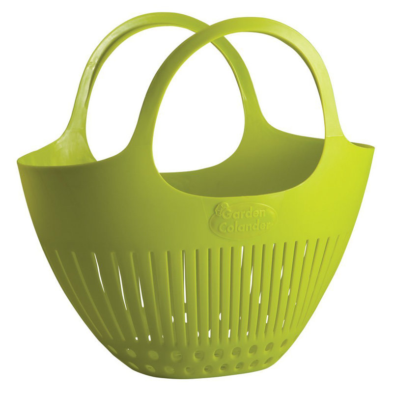 Hutzler Plastic Colander, Green