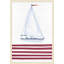 Striped Sails 2 Print by Nathan Turner